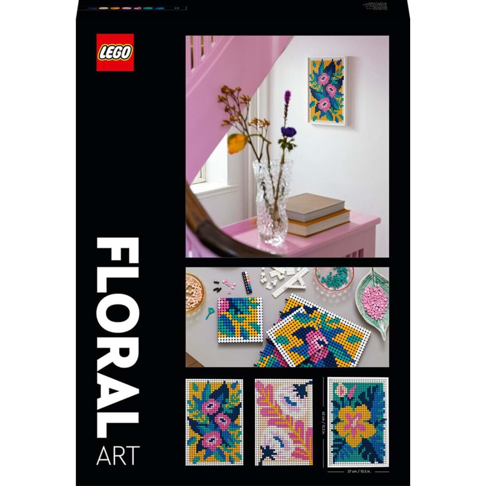 LEGO-31207 Art Çiçek Resmi