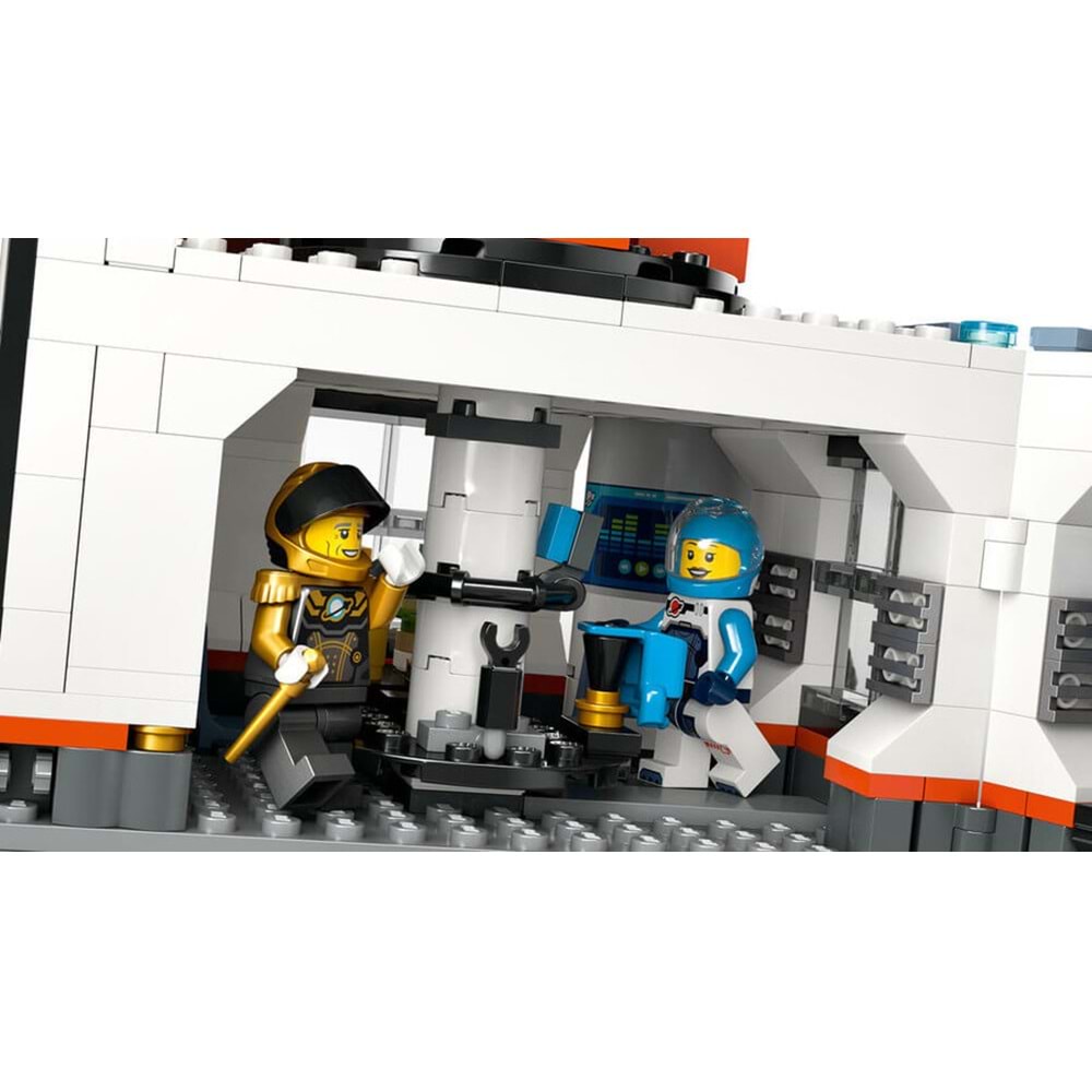 LEGO-60434 City Uzay Üssü ve Roket Fırlatma Rampası