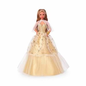 Barbie 2023 Mutlu Yıllar Bebeği - Kumral HJX06