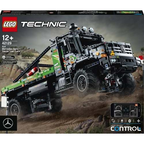 LEGO-42129 Technic Uygulama Kumandalı 4x4 Mercedes-Benz Zetros Kamyon