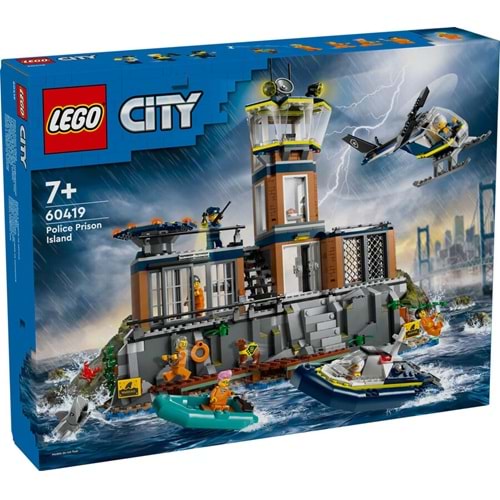 LEGO-60419 City Polis Hapishane Adası