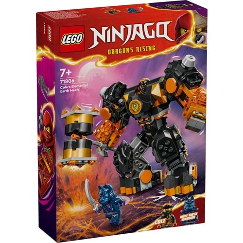 LEGO-71806 NINJAGO Cole'un Toprak Elementi Robotu