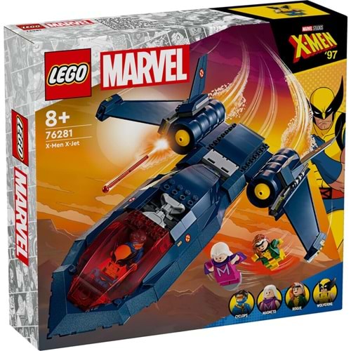 LEGO-76281 Marvel X-Men X-Jet
